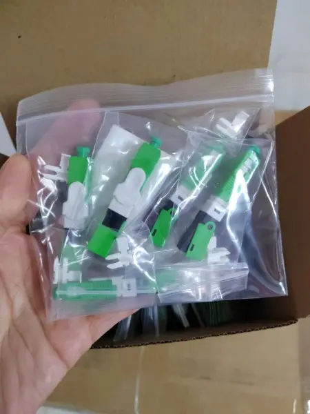 FTTH Fiber Optic Adapter Quick Conector SC APC/UPCFast for Drop Cable Conector Rapido De Fibra Optica Quick Connector details