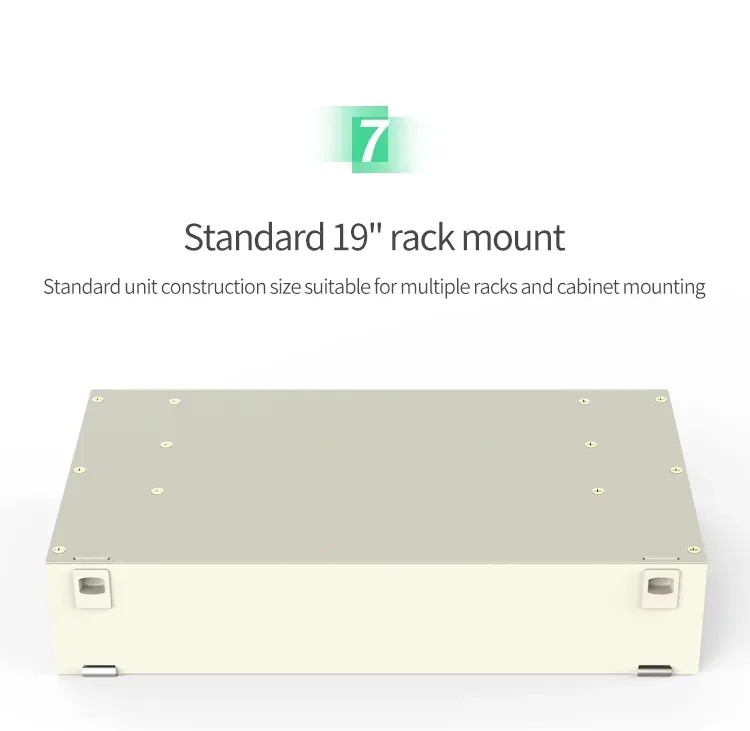 48 Ports Removable Fiber Optic Patch Panel ODF Fiber Distribution Frame for Easy Installation and Maintenance factory