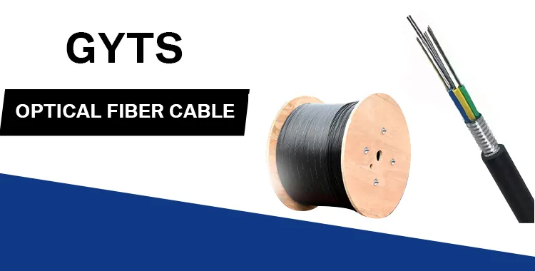 Gyts 24 Core Single Mode Fiber Optic Cable Standard Loose Tube Light-Armored for Outdoor Use with 12 Core Option supplier
