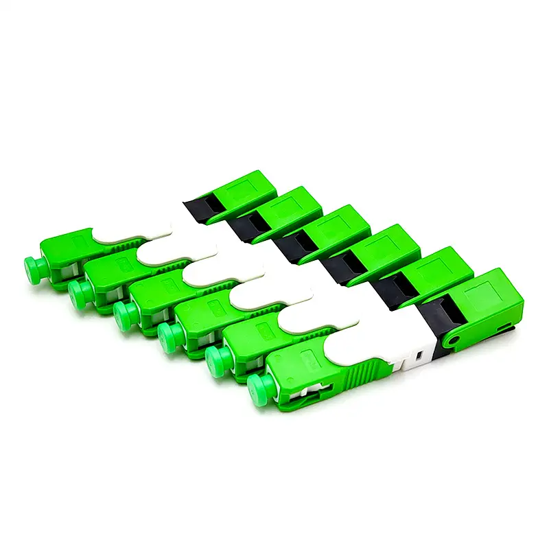 FTTH Fiber Optic Adapter Quick Conector SC APC/UPCFast for Drop Cable Conector Rapido De Fibra Optica Quick Connector manufacture