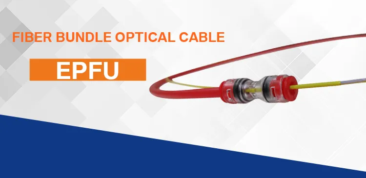 Enhanced Performance 2-Core Air Blown Optical Fiber Cable EPFU Fiber Unit with PVC Jacket for FTTH Networking Applications details