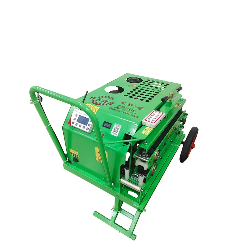 Haul off Machine for PVC Pipe Wire and Cable Production Fiber Optic FTTX Network Equipment for Fiber Use supplier